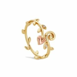 Vine Of Life Gold And Diamond Ring