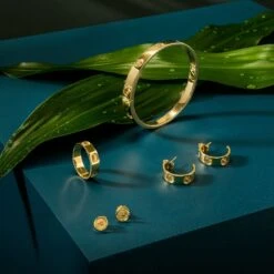 Tree Of Life® Insignia Gold Bangle (16.5cm) -Clogau GTOL0325 3