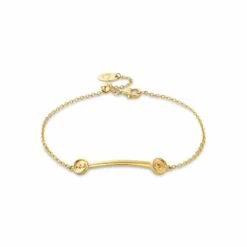 Tree Of Life® Insignia Gold Curve Bracelet