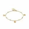 Tree Of Life® Insignia Gold Drop Bracelet 1 Tree Of Life® Insignia Gold Drop Bracelet -Clogau GTOL0385