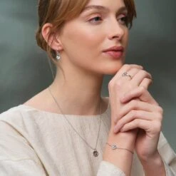 Nos Da Silver Drop Earrings -Clogau NosDa Collection 2 4cec24e0 cf00 4b20 84eb 45b7e9052af1