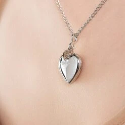 Cariad® Silver Heart Locket 8 Cariad® Silver Heart Locket -Clogau SCLP 2