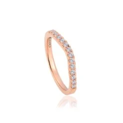 9ct Rose Gold Love Divine Wedding Ring